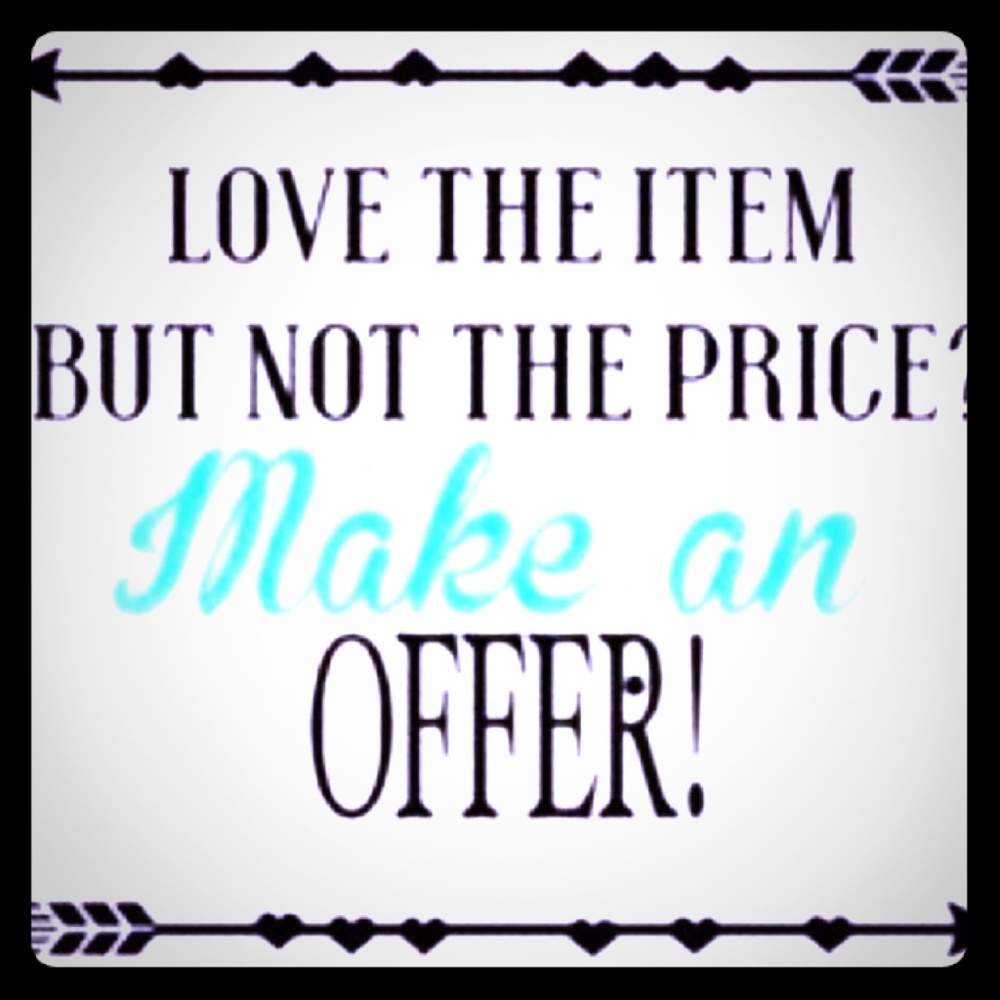 Make an offer! Wont know 'till ya ask! ❤